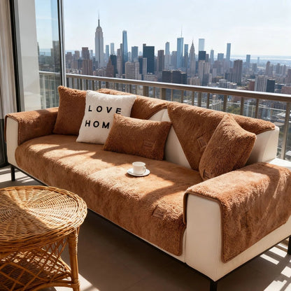 COUCHCLOUD – Plush Sofa Cover Made of Polyester Fiber for Warmth and Protection