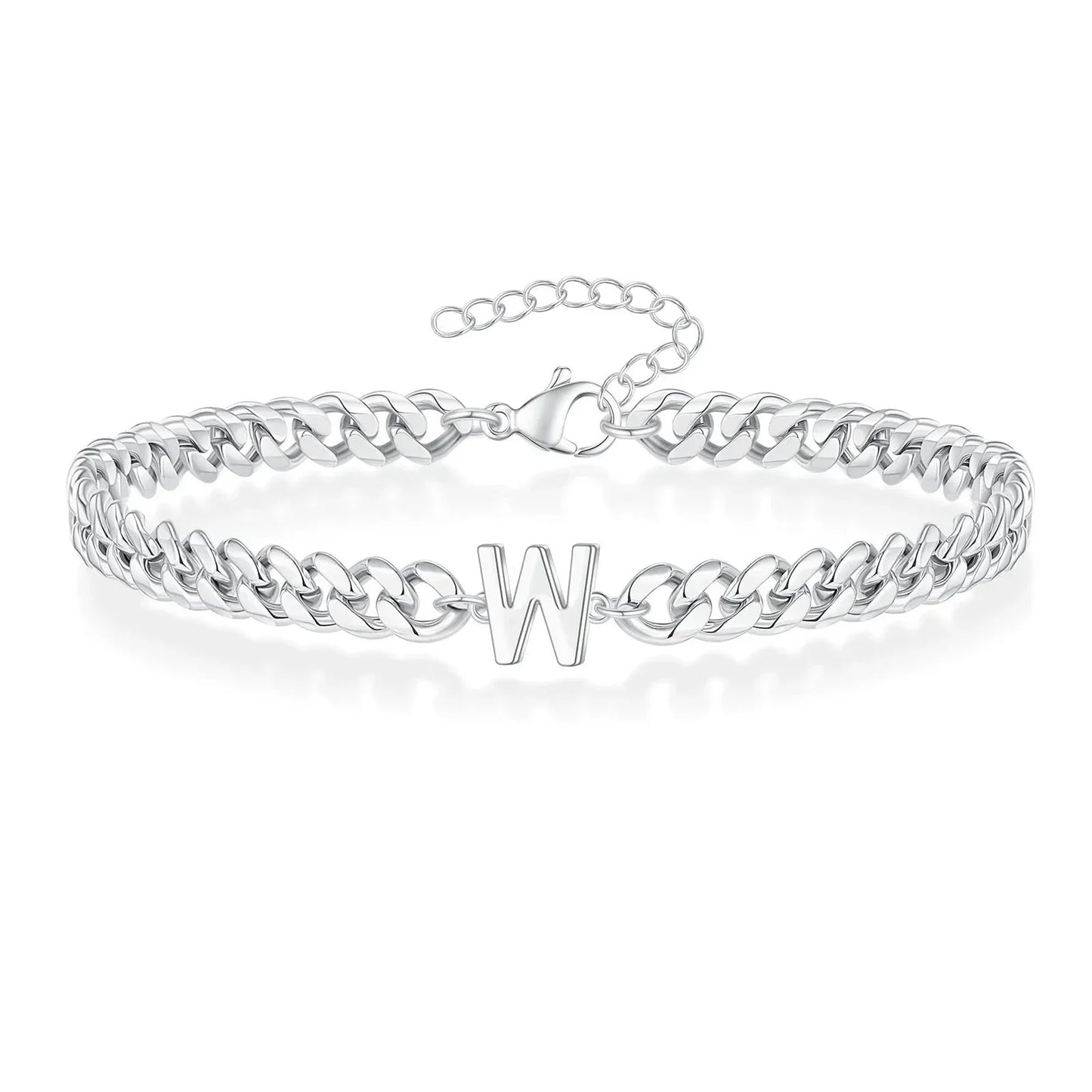 Personalized Love Letter Cuban Chain Bracelet