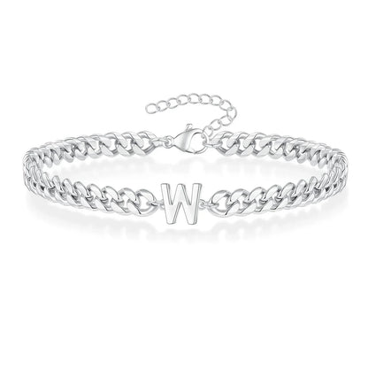 Personalized Love Letter Cuban Chain Bracelet