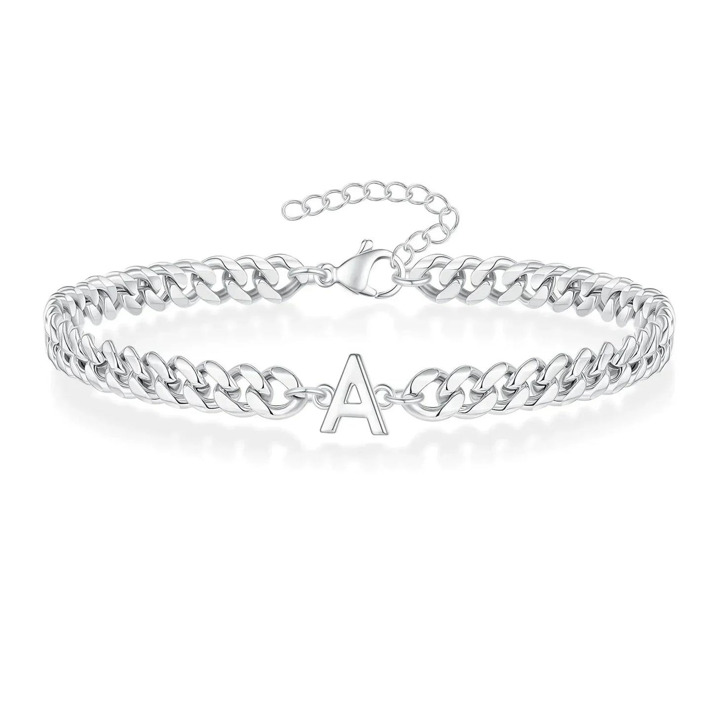 Personalized Love Letter Cuban Chain Bracelet - Cofik