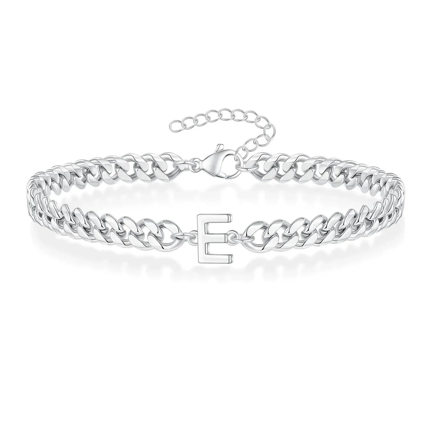 Personalized Love Letter Cuban Chain Bracelet
