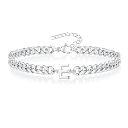 Personalized Love Letter Cuban Chain Bracelet