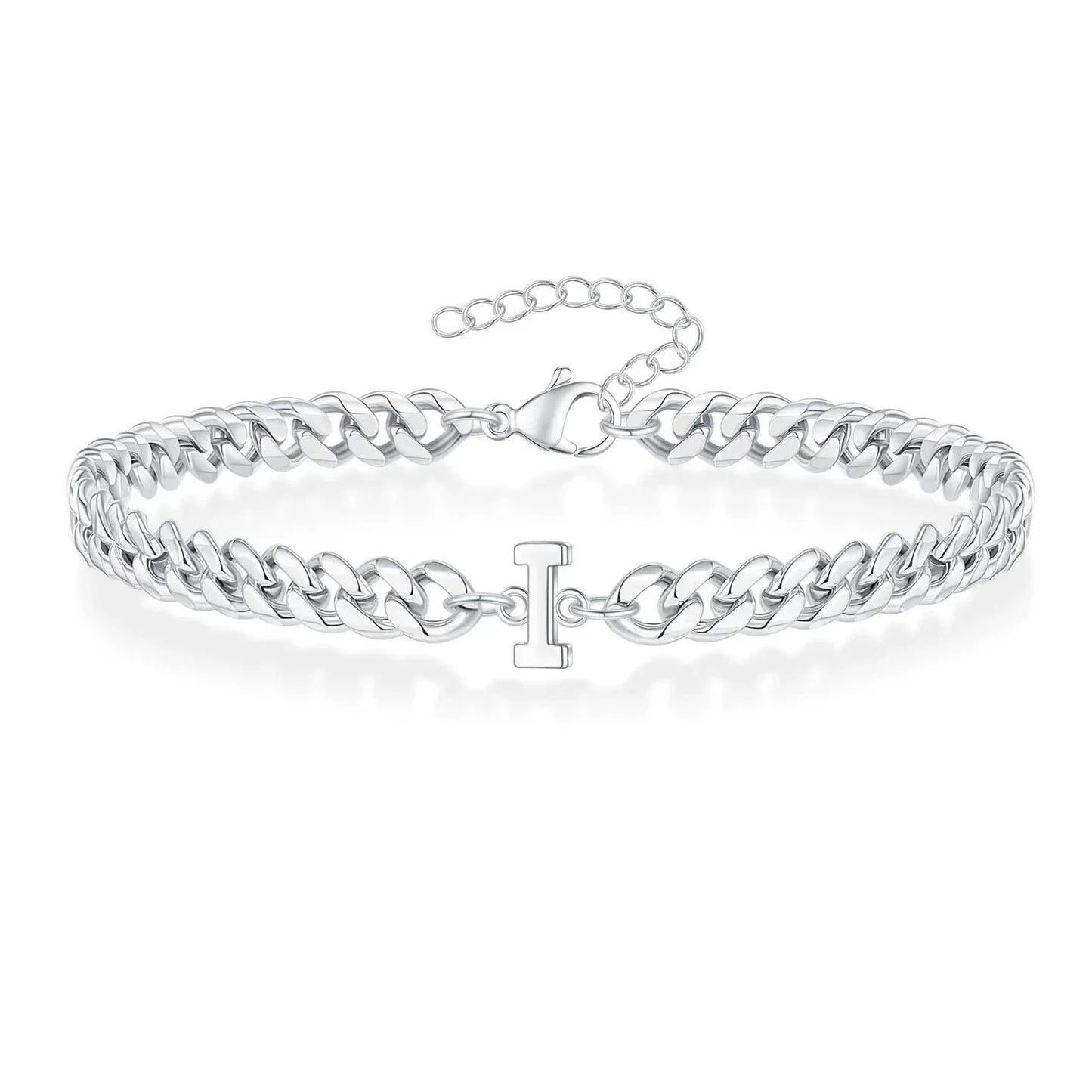 Personalized Love Letter Cuban Chain Bracelet