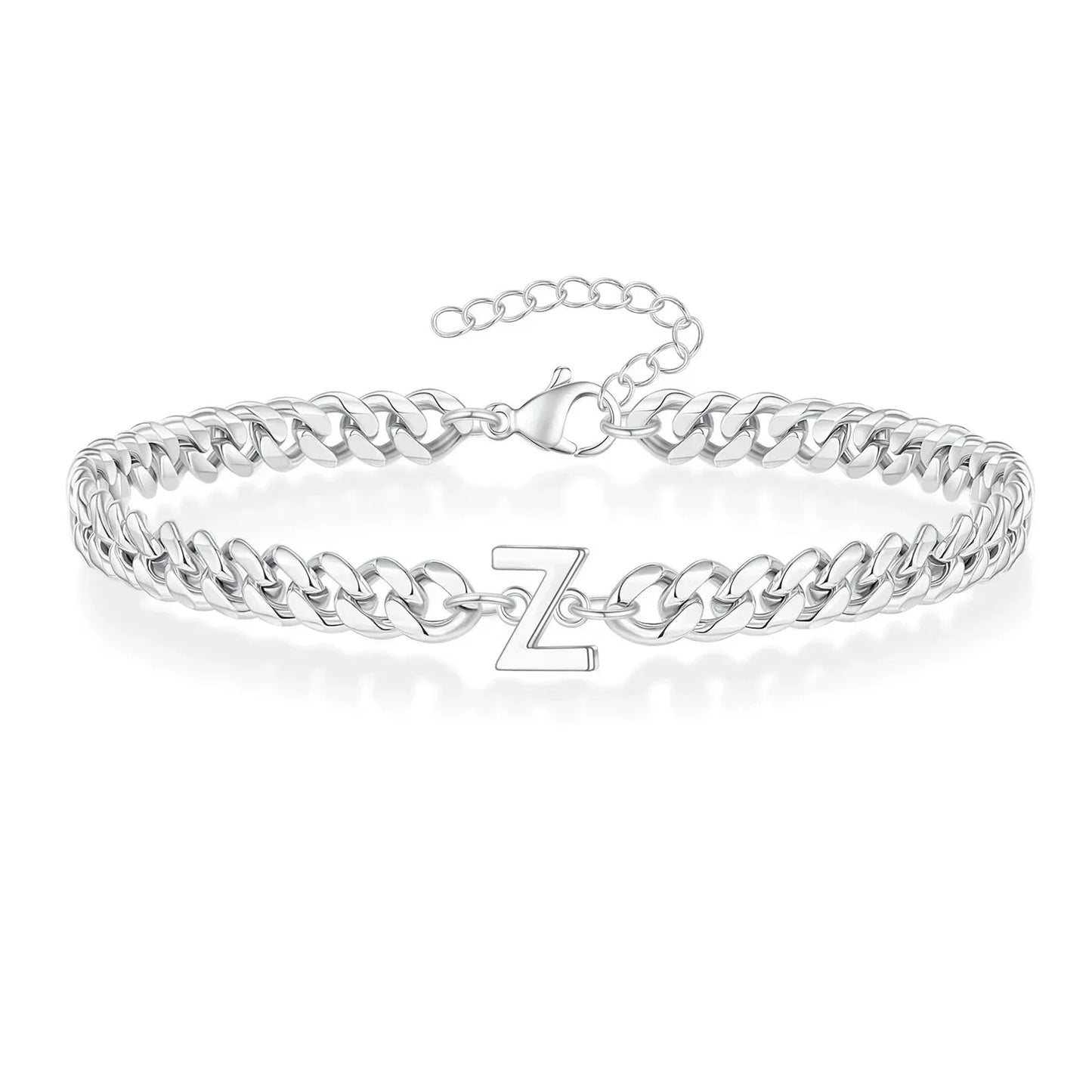 Personalized Love Letter Cuban Chain Bracelet