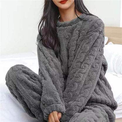 – Cozy Fleece Pajama Set