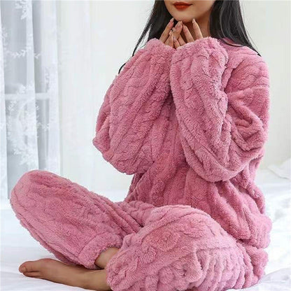 – Cozy Fleece Pajama Set