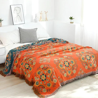 Soft Plush Cotton Throw Blanket - Cofik