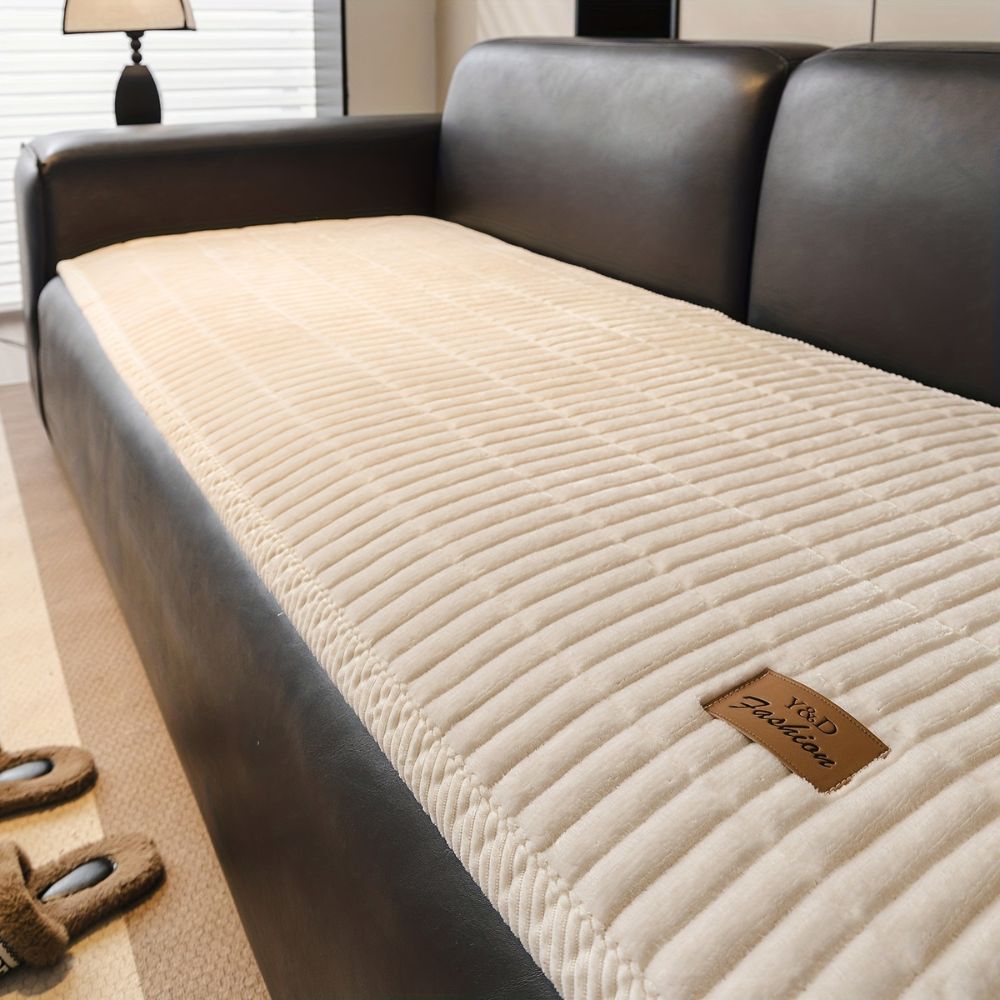 Cozy Quilted Couch Cover Protector