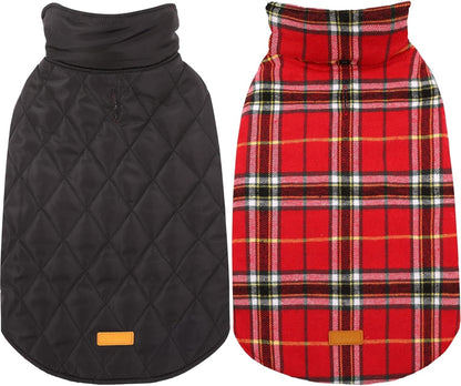 Cozy Waterproof Dog Jacket – Winter Coat in British Style