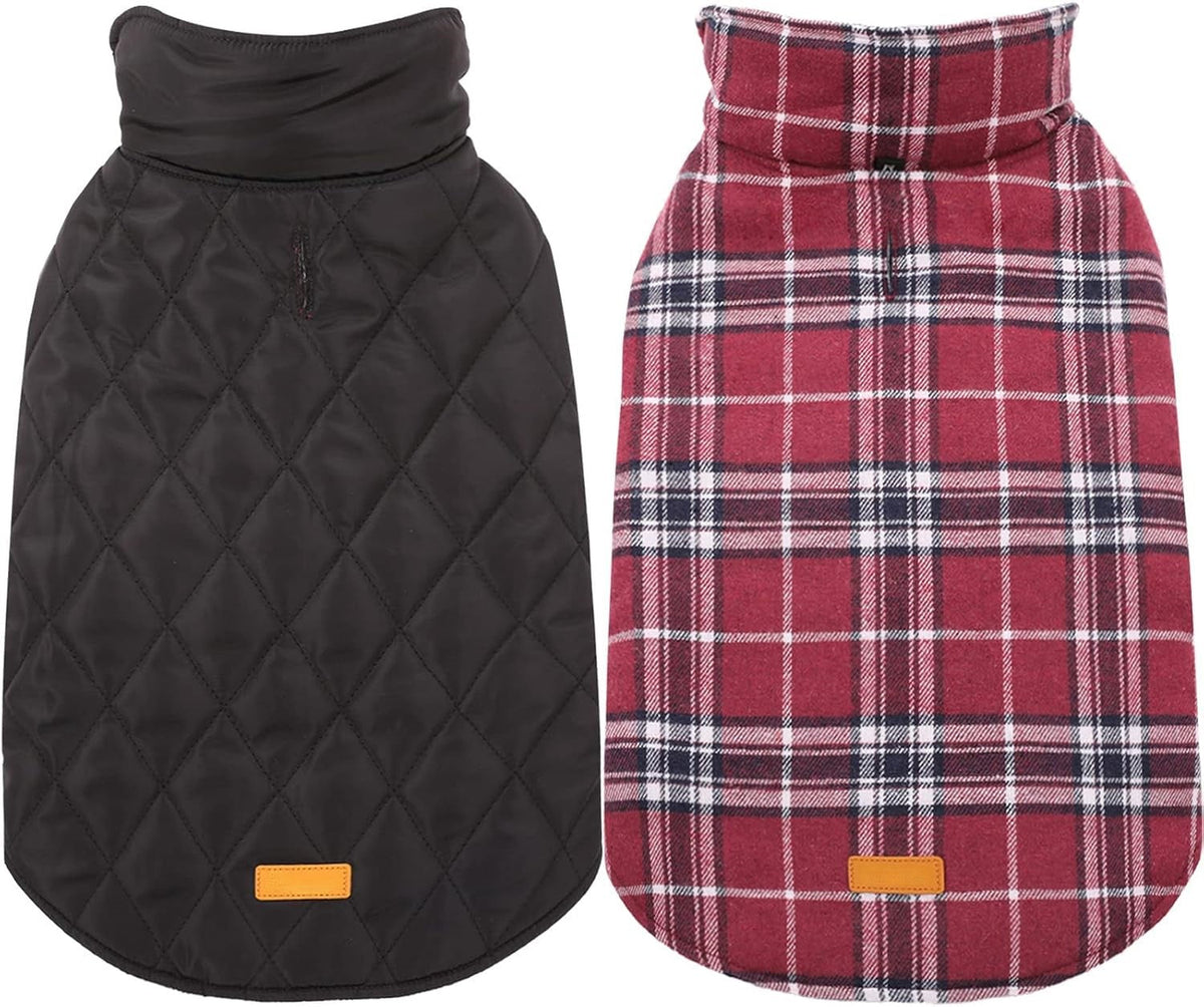 Cozy Waterproof Dog Jacket – Winter Coat in British Style