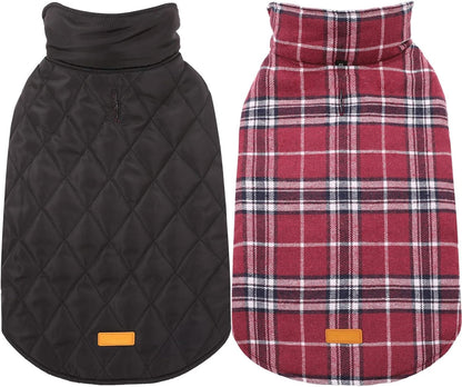 Cozy Waterproof Dog Jacket – Winter Coat in British Style