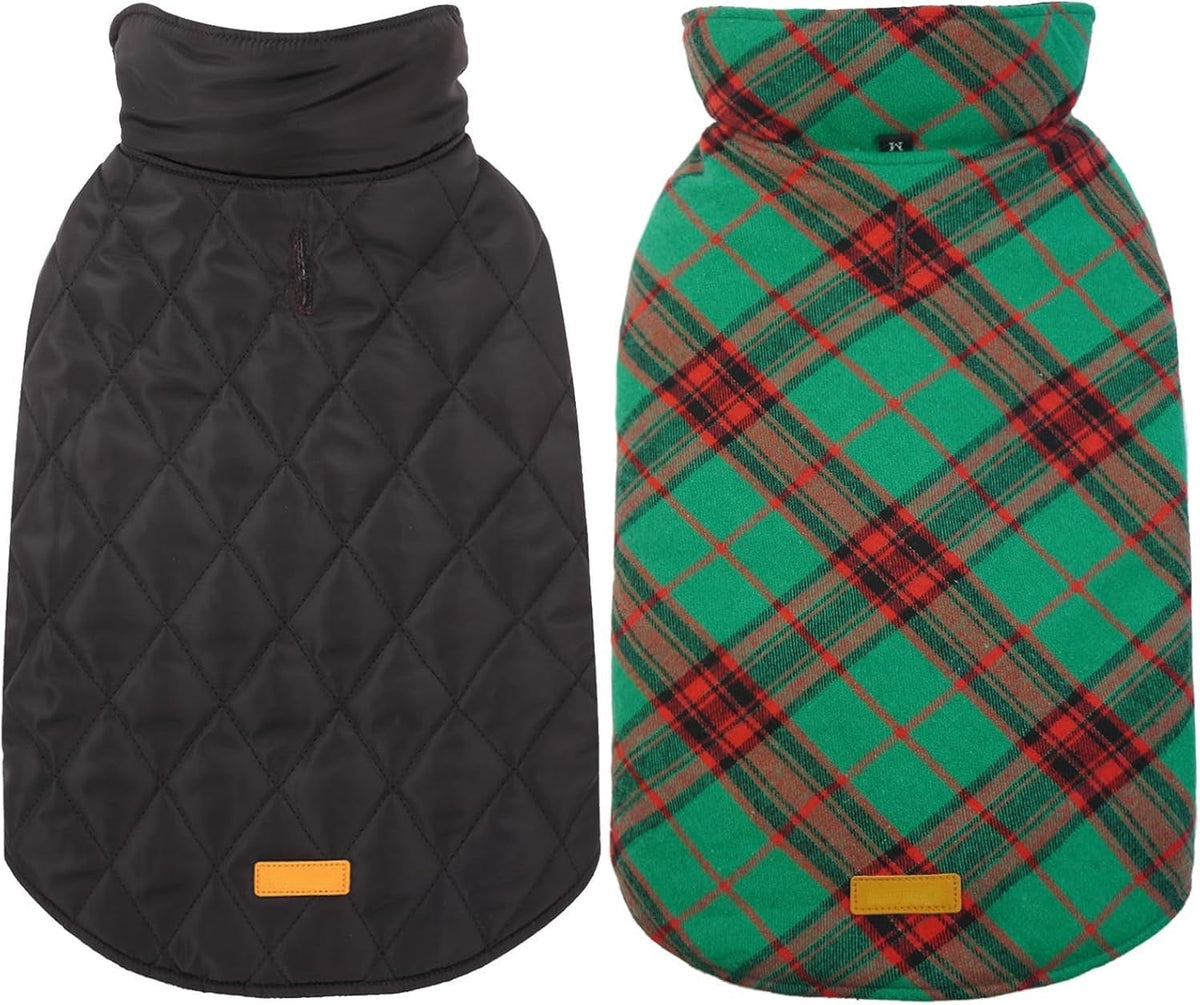 Cozy Waterproof Dog Jacket – Winter Coat in British Style