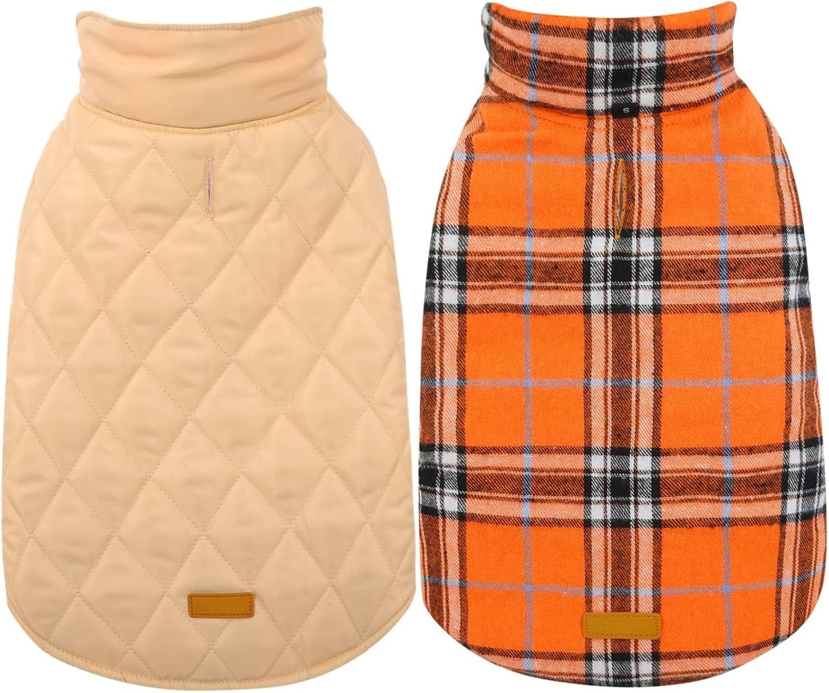 Cozy Waterproof Dog Jacket – Winter Coat in British Style
