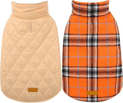 Cozy Waterproof Dog Jacket – Winter Coat in British Style
