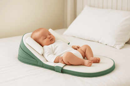 Soft Baby Pillow for Side Sleeping Newborn Support