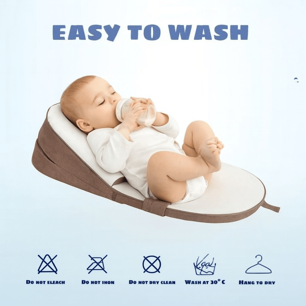 Soft Baby Pillow for Side Sleeping Newborn Support