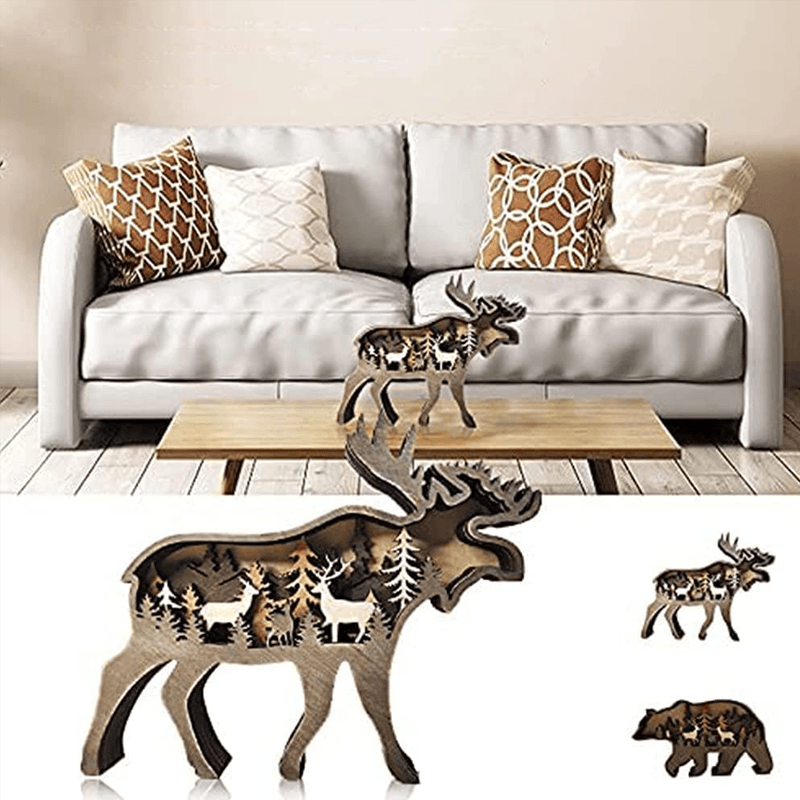Creative Christmas Woodland Animal Decoration