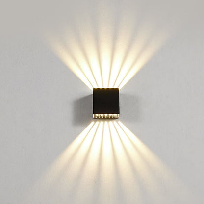 Outdoor LED Up Down Wall Sconce Light Fixture