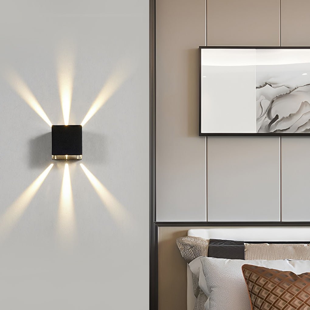 Outdoor LED Up Down Wall Sconce Light Fixture