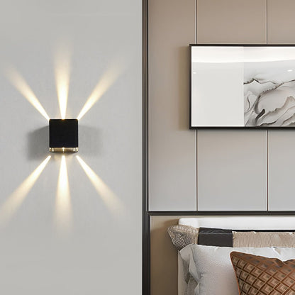 Outdoor LED Up Down Wall Sconce Light Fixture