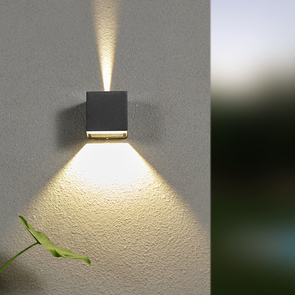 Outdoor LED Up Down Wall Sconce Light Fixture