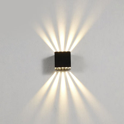 Outdoor LED Up Down Wall Sconce Light Fixture