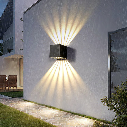Outdoor LED Up Down Wall Sconce Light Fixture