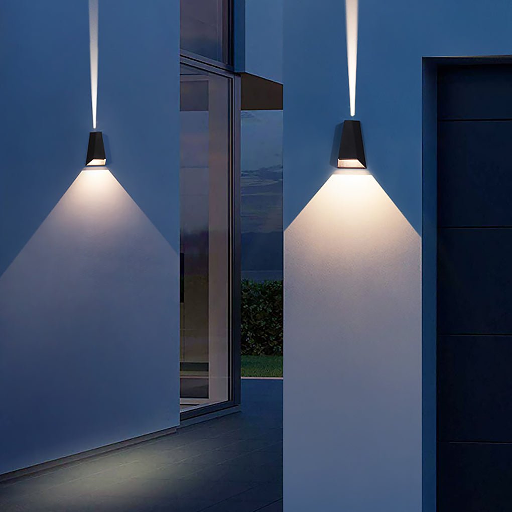 Outdoor LED Contemporary Black Porch Lights