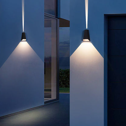 Outdoor LED Contemporary Black Porch Lights