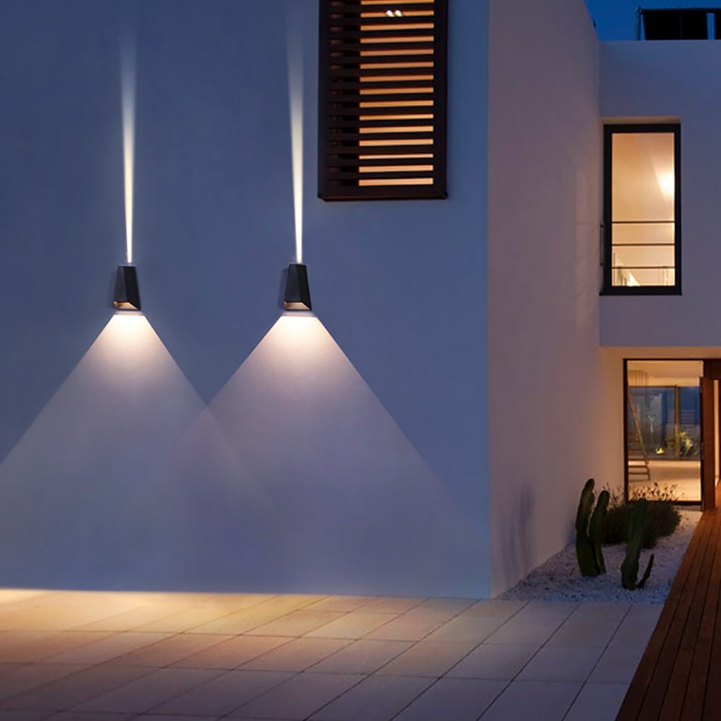 Outdoor LED Contemporary Black Porch Lights - Cofik