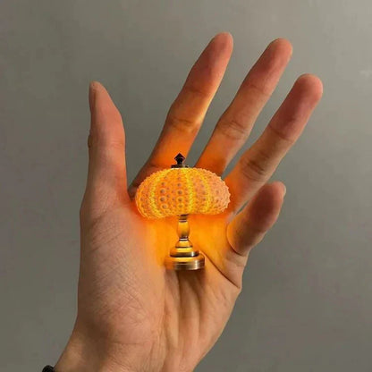 Small Coastal Shell Table Light