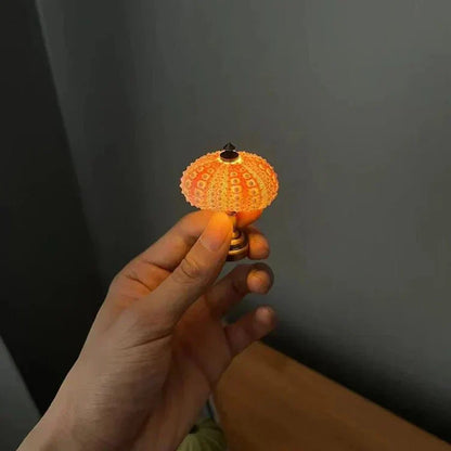 Small Coastal Shell Table Light