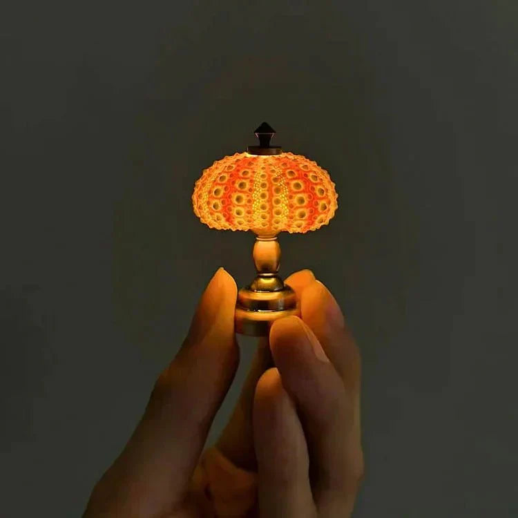 Small Coastal Shell Table Light