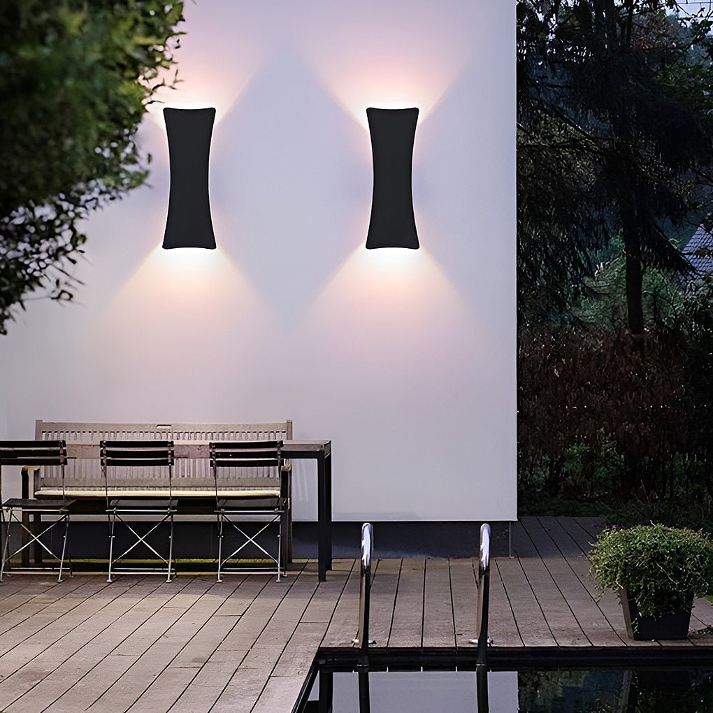 Bright Adjustable LED Outdoor Wall Sconce Light