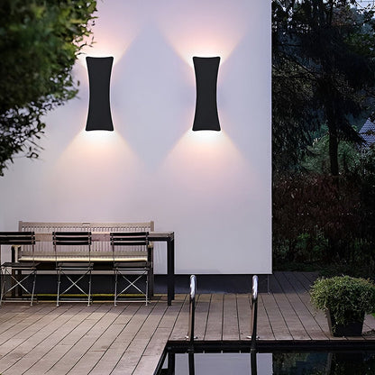 Bright Adjustable LED Outdoor Wall Sconce Light
