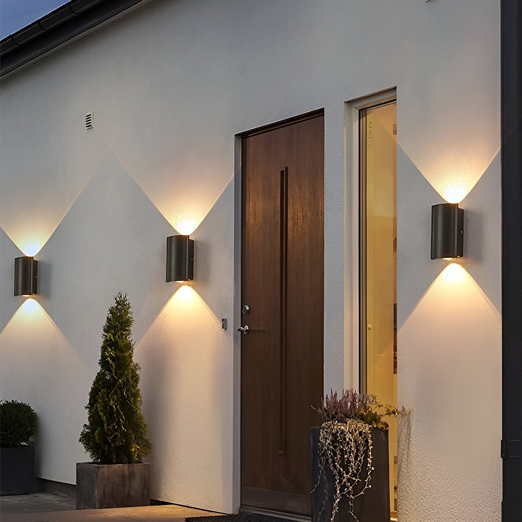 Modern Outdoor LED Wall Sconce Light Waterproof