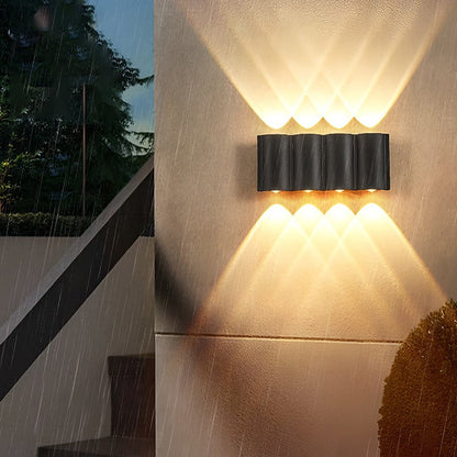 Modern Outdoor LED Wall Sconce Light Waterproof