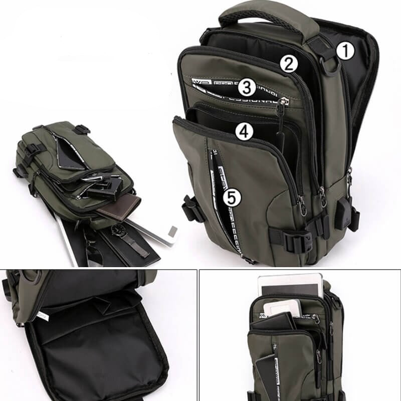Waterproof City Crossbody Bag