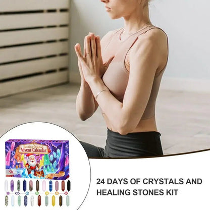 Natural Crystal Countdown Calendar 2025