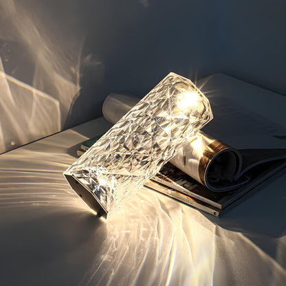 Stylish Glass Table Light with Sensor Control
