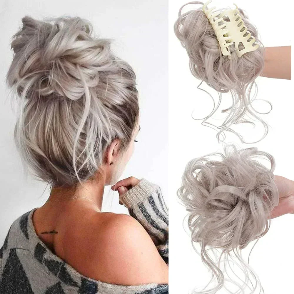 CurlyBun: Instant Curled Bun Hair Clip