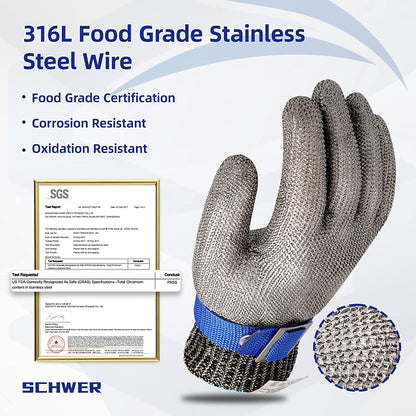 Safe Cut Resistant Kitchen Gloves