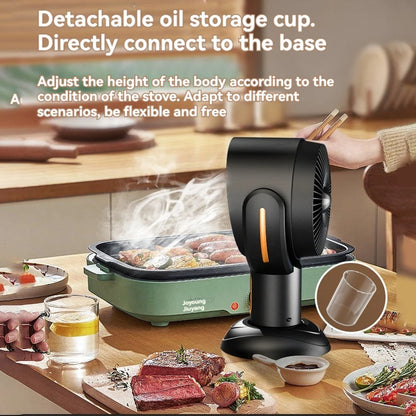 Compact Air Purifier Fan with USB Charging