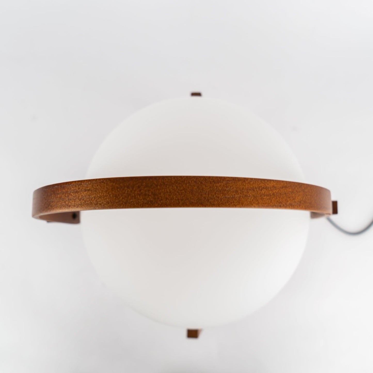 Compact Glass Desk Lamp