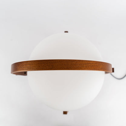 Compact Glass Desk Lamp