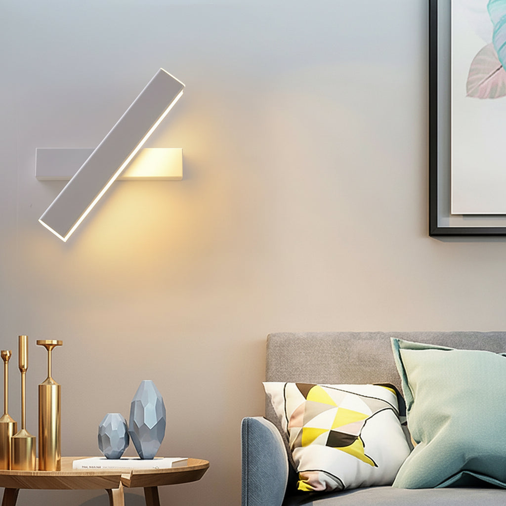 Simple 360° Adjustable LED Bedside Lamp