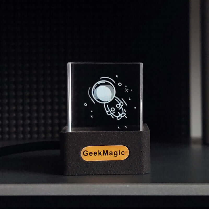 Compact Digital WiFi Weather Clock Display - Cofik