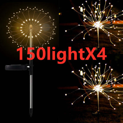 Outdoor Solar String Lights Copper Wire Fairy Lights