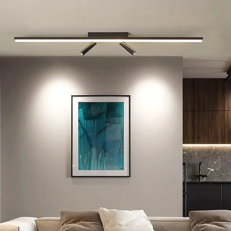 Sleek LED Linear Ceiling Light Fixtures