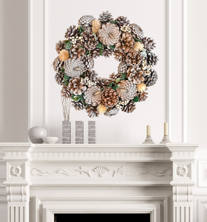 Cofik | Holiday Floral Wreath